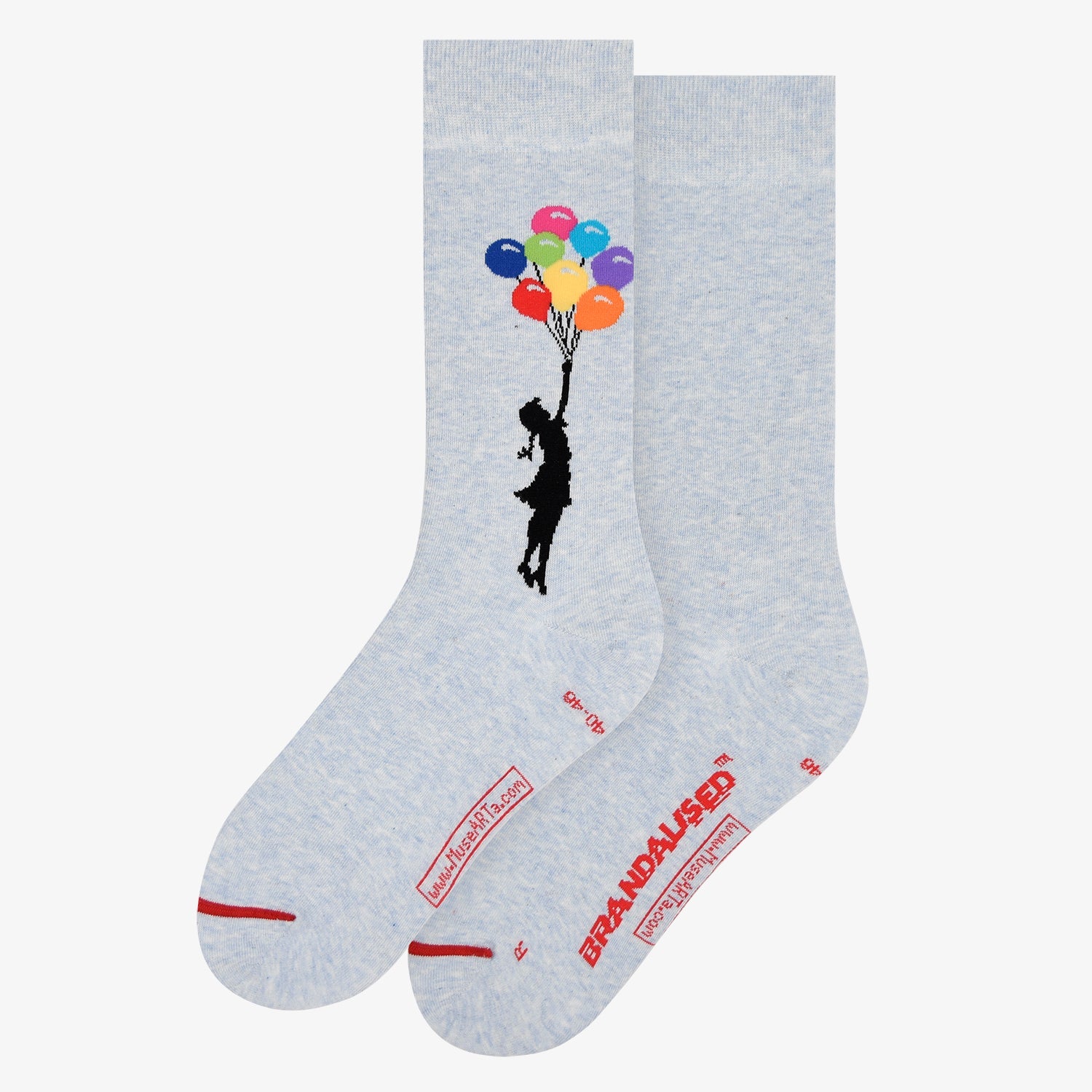 MuseARTa, Girl Floating Away Socks (UK UK 3½-6½)