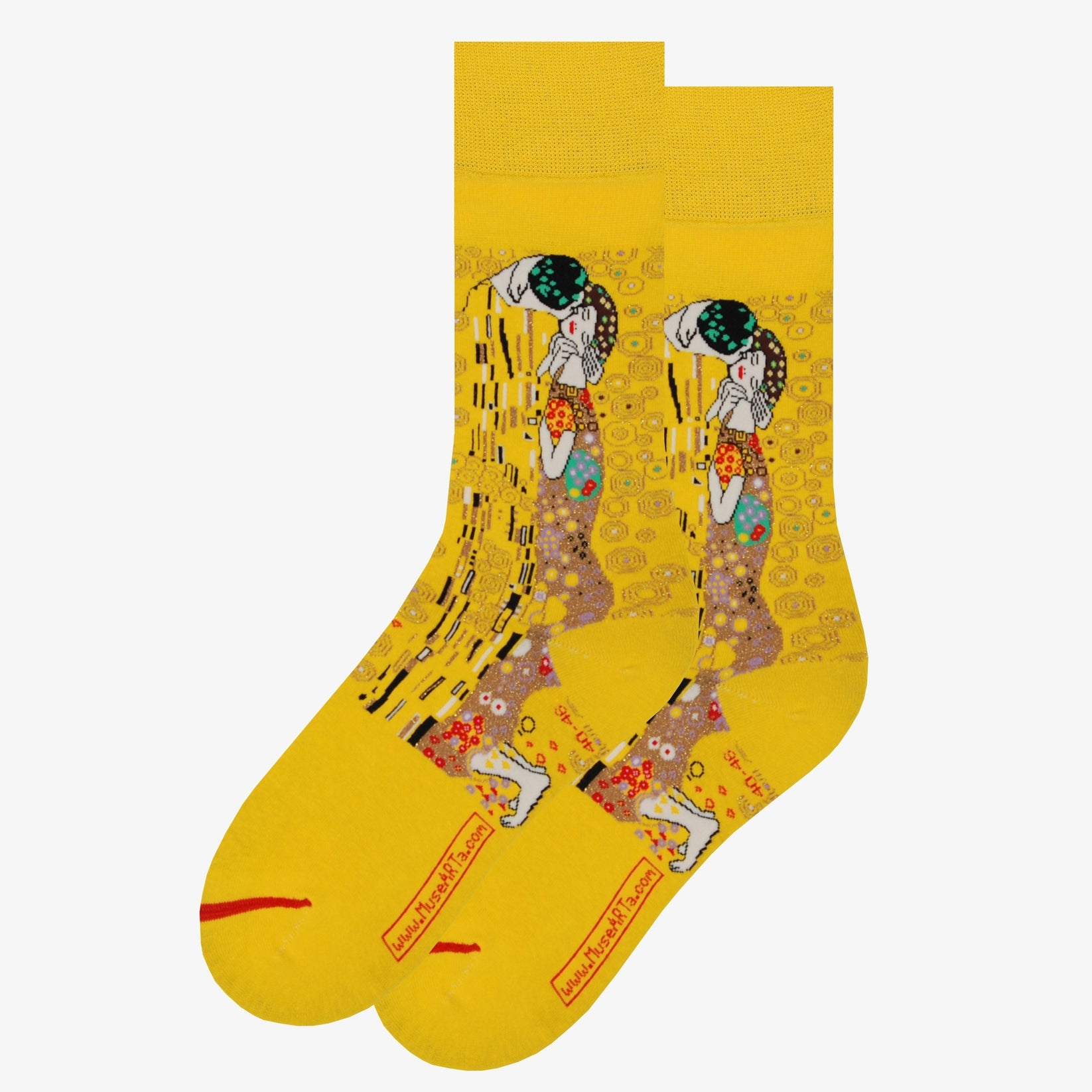 MuseARTa, Gustav Klimt  - The Kiss Socks (UK 3½-6½)