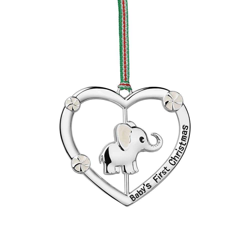 Newbridge, Babys 1st Christmas Heart Tree Decoration