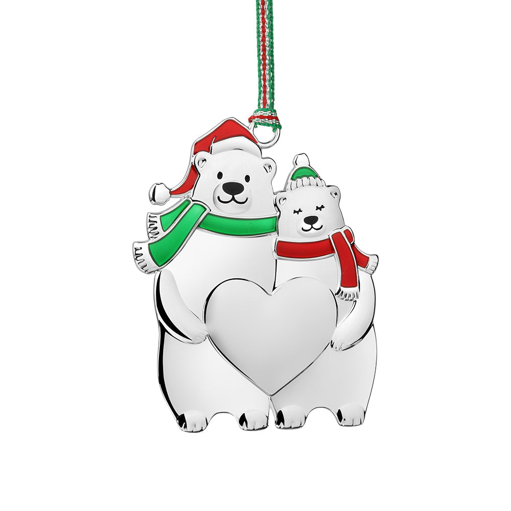 Newbridge, Polar Bear Couple Christmas Tree Decoration