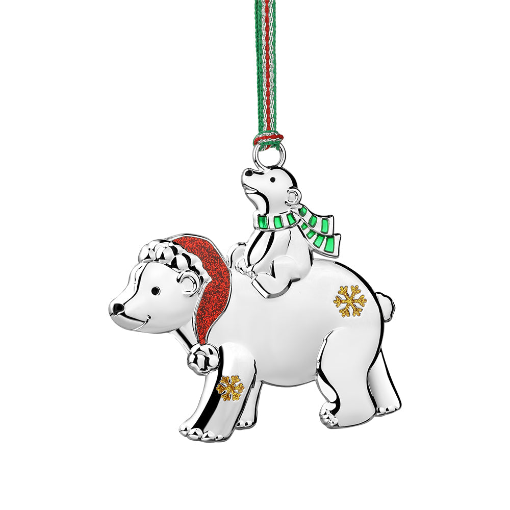 Newbridge, Polar Bear with Cub Christmas Tree Decoration