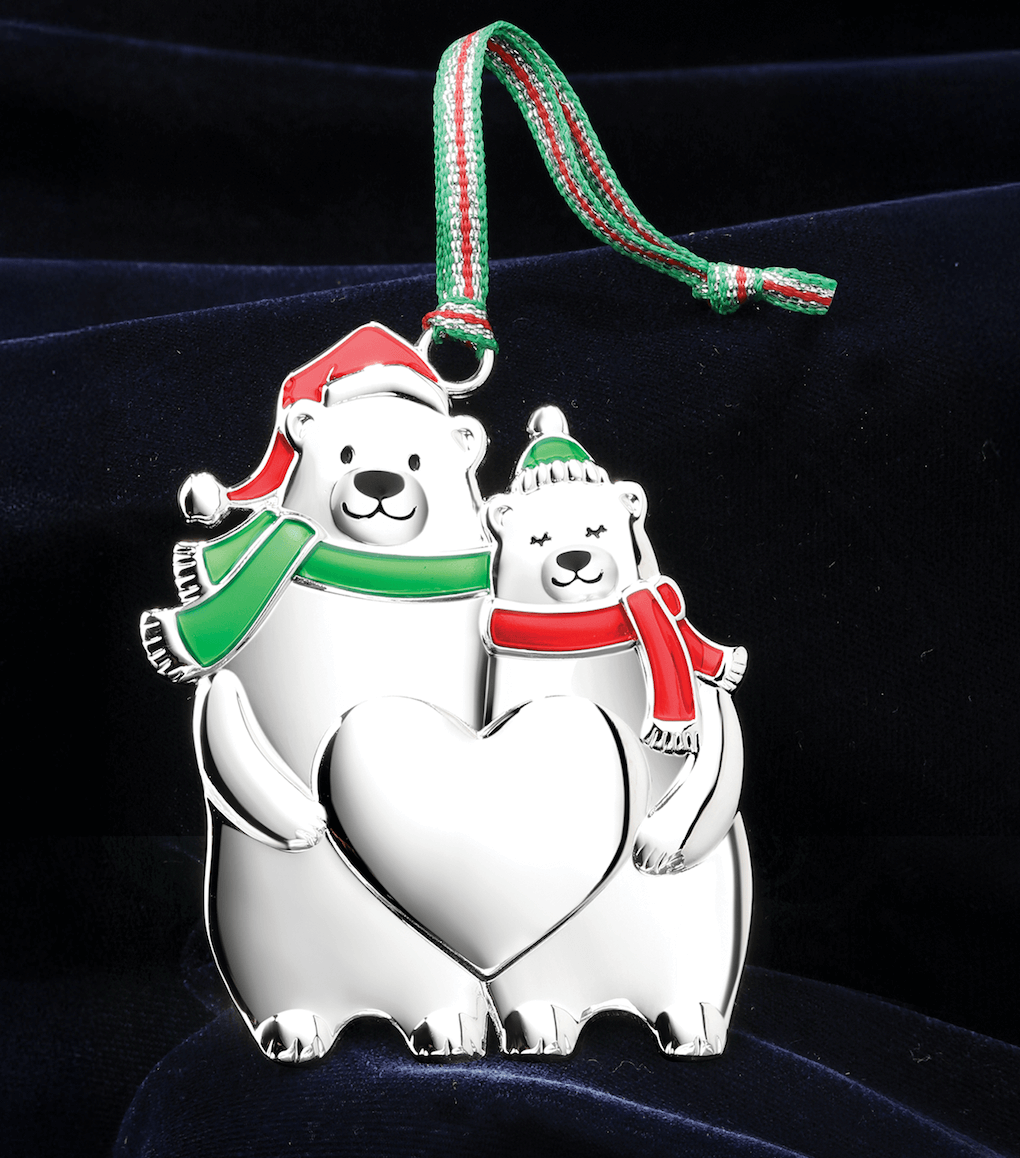 Newbridge, Polar Bear Couple Christmas Tree Decoration