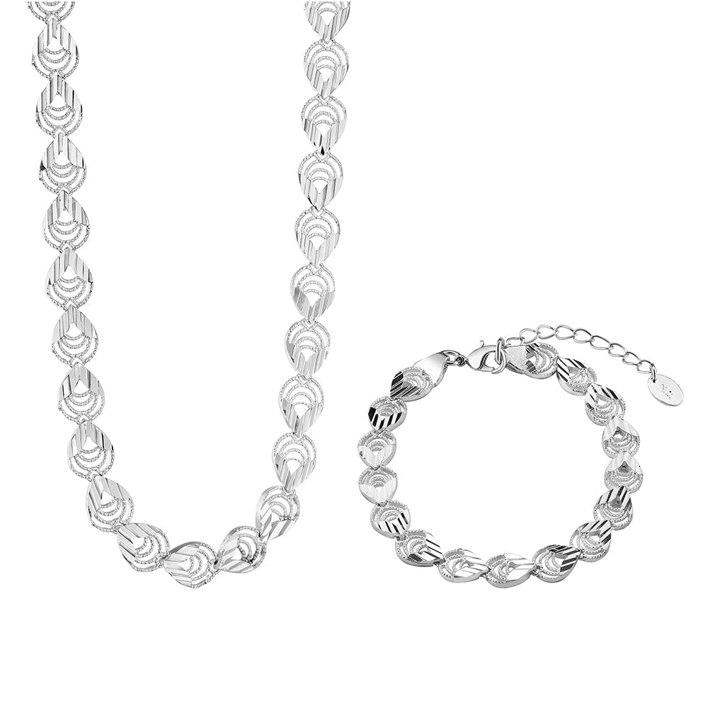 Newbridge, Tear Drop Necklace and Bracelet Set