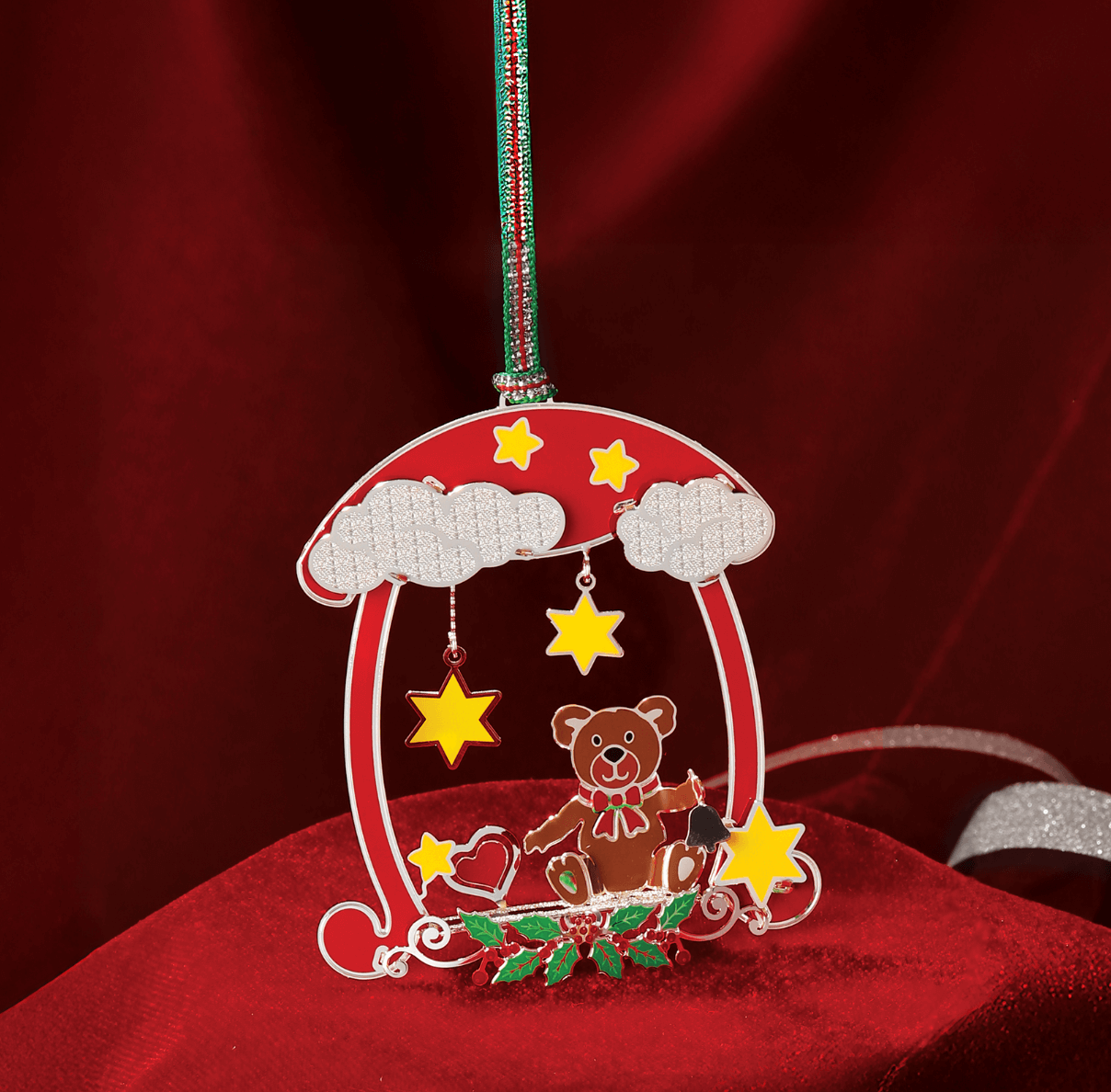 Newbridge, Teddy Bear Mobile Christmas Tree Decoration Newbridge