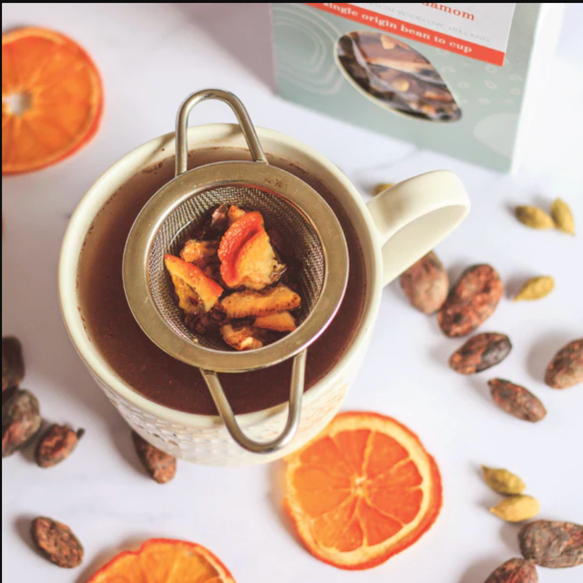 Nibbed, Cacao Orange & Caradamon Tea