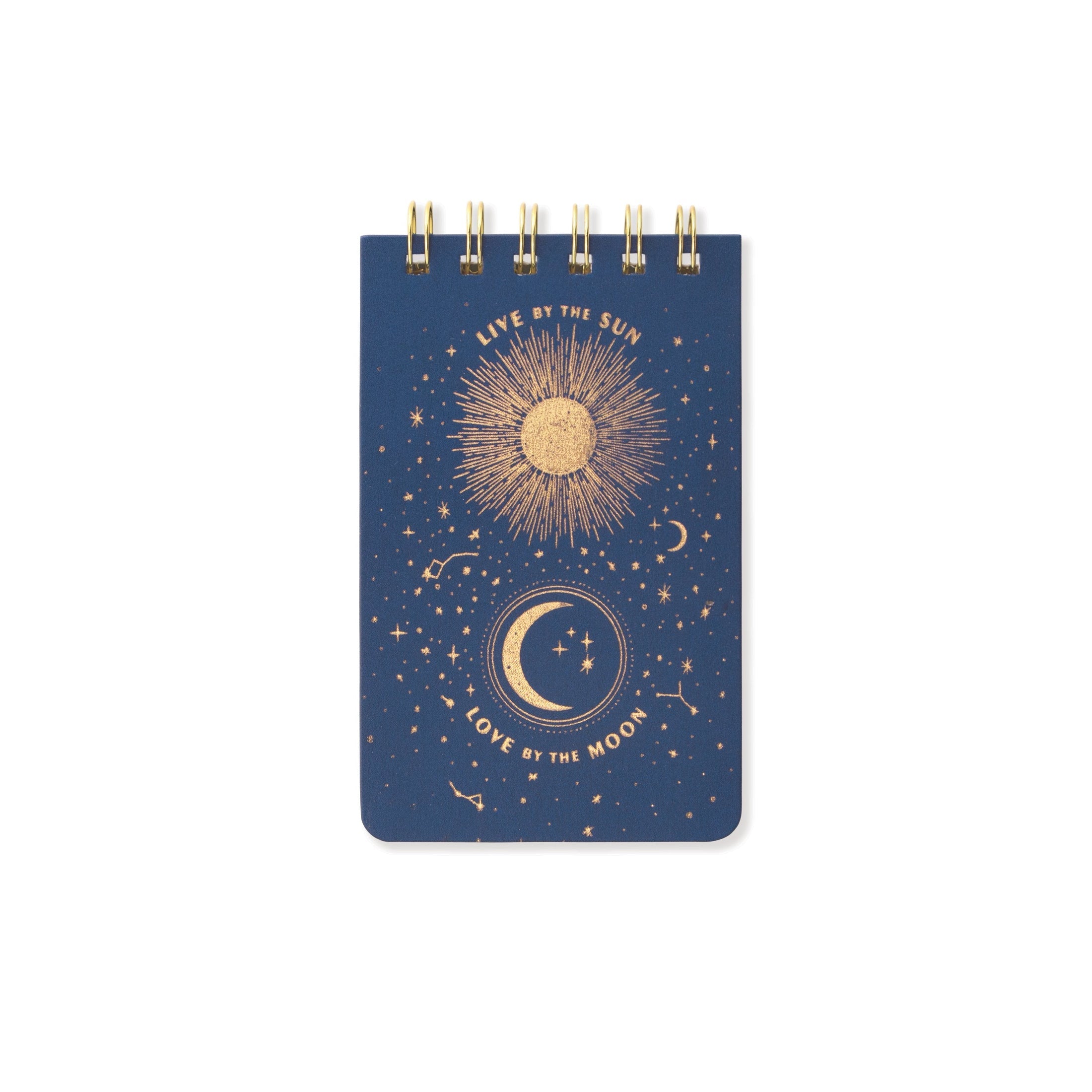 Cloth Covered Notepad - "Live By The Sun"