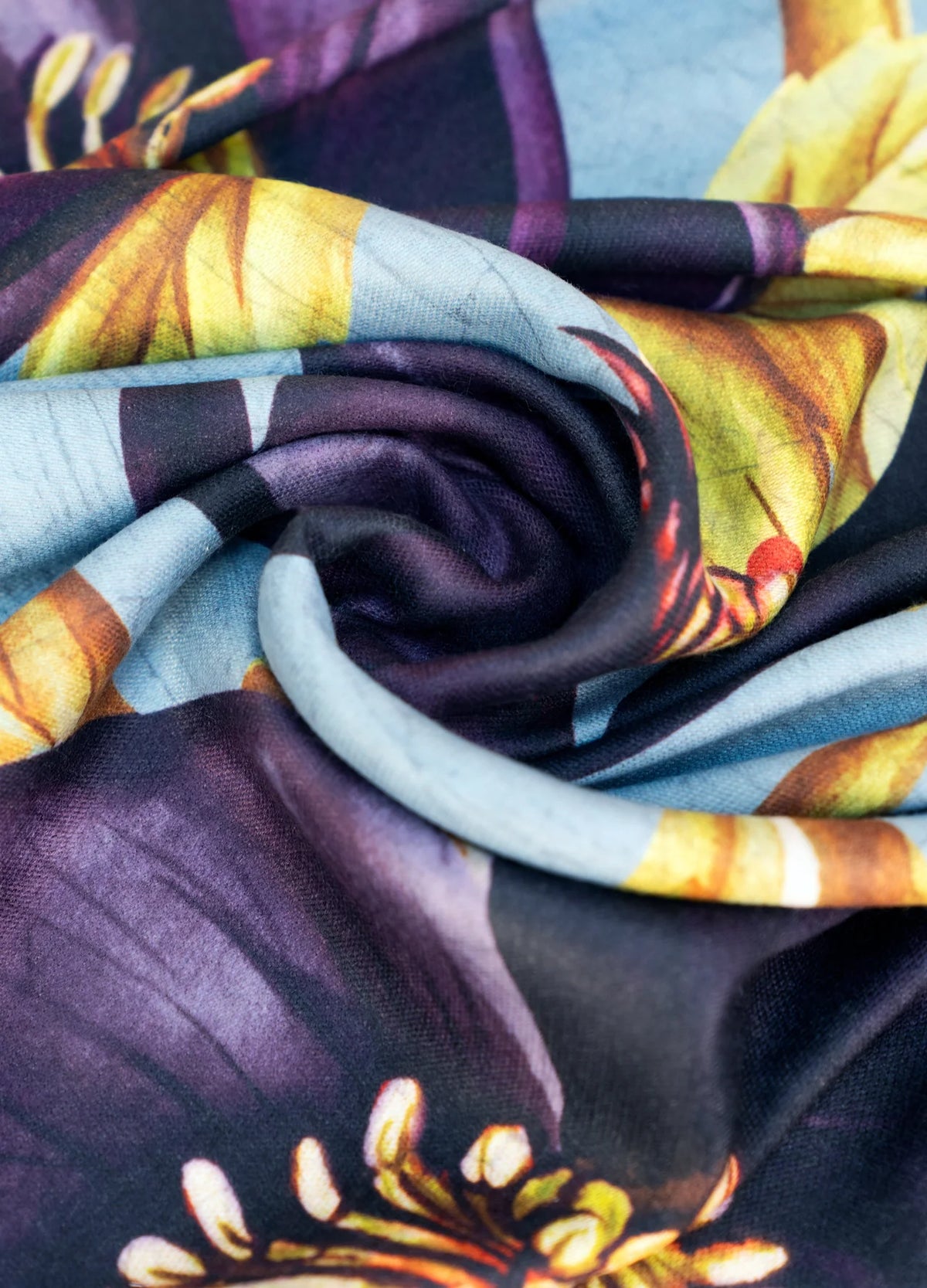 Powder, Hellebore Lux Print Scarf
