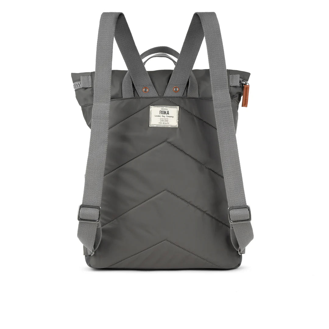 Roka, Canfield B Graphite Medium Recycled Nylon Bag