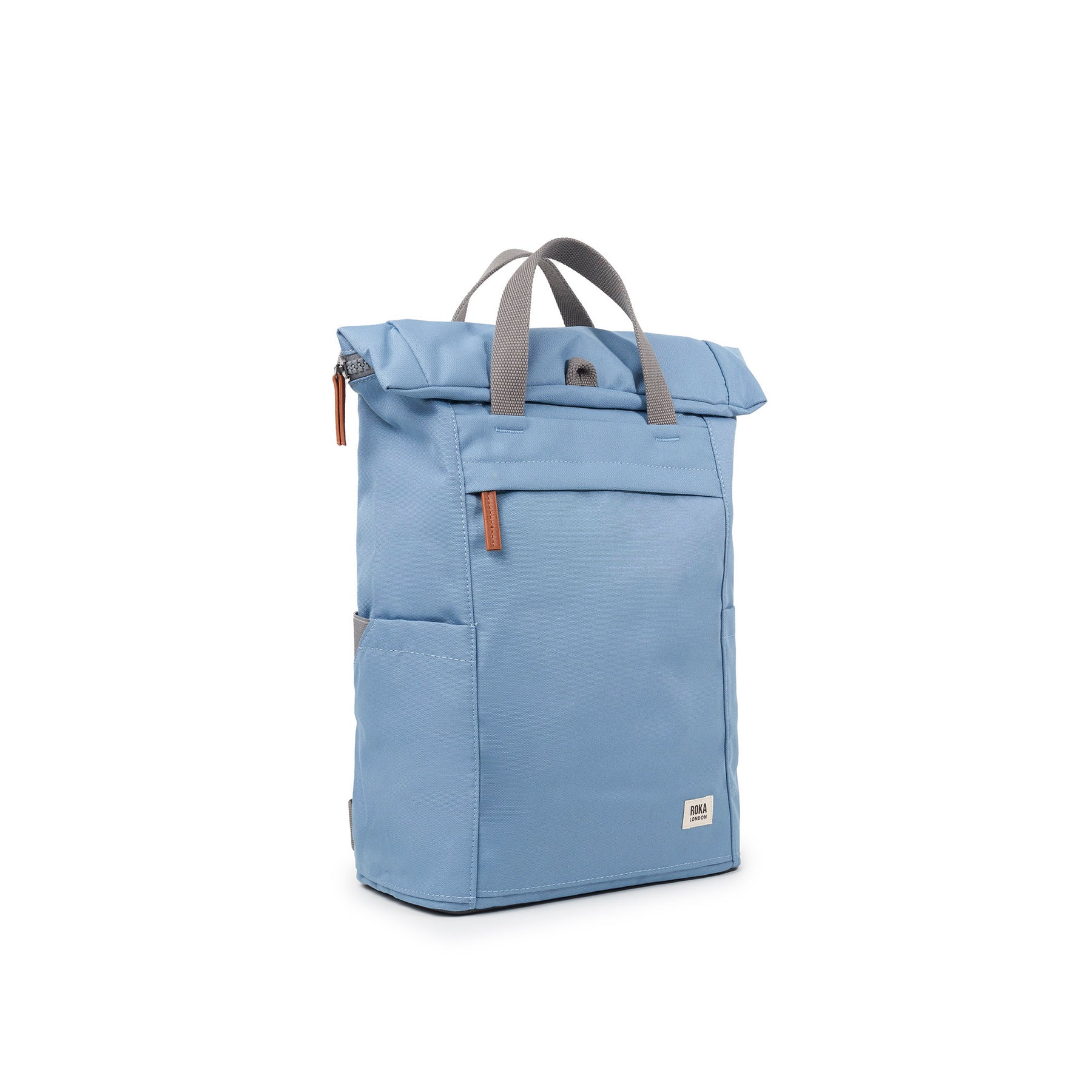 Roka, Finchley A Retro Blue Recycled Canvas 