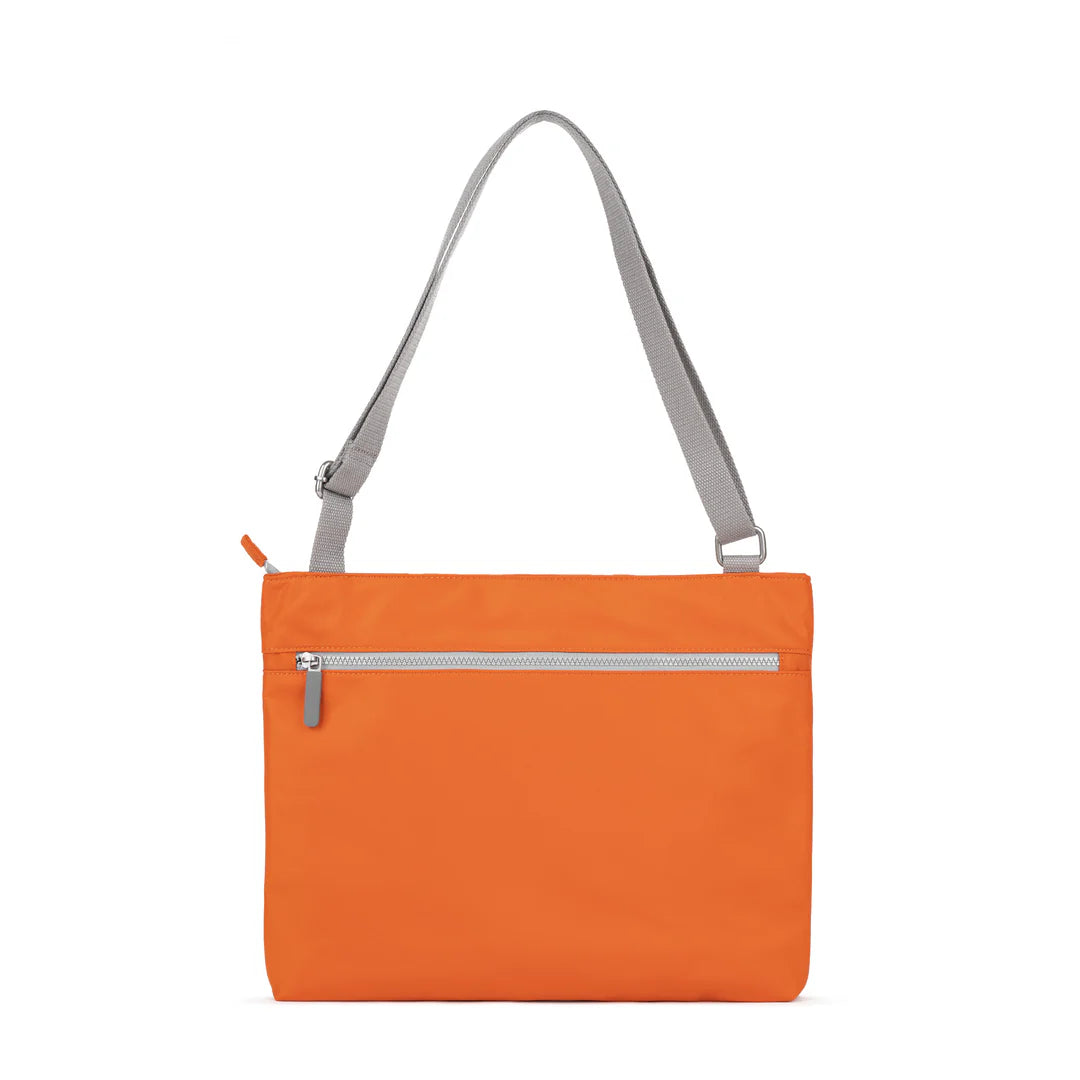 Roka, Moorgate M Burnt Orange Medium Recycled Nylon Bag