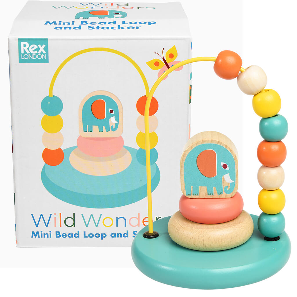 Mini Bead Loop and Stacker Toy Wild Wond
