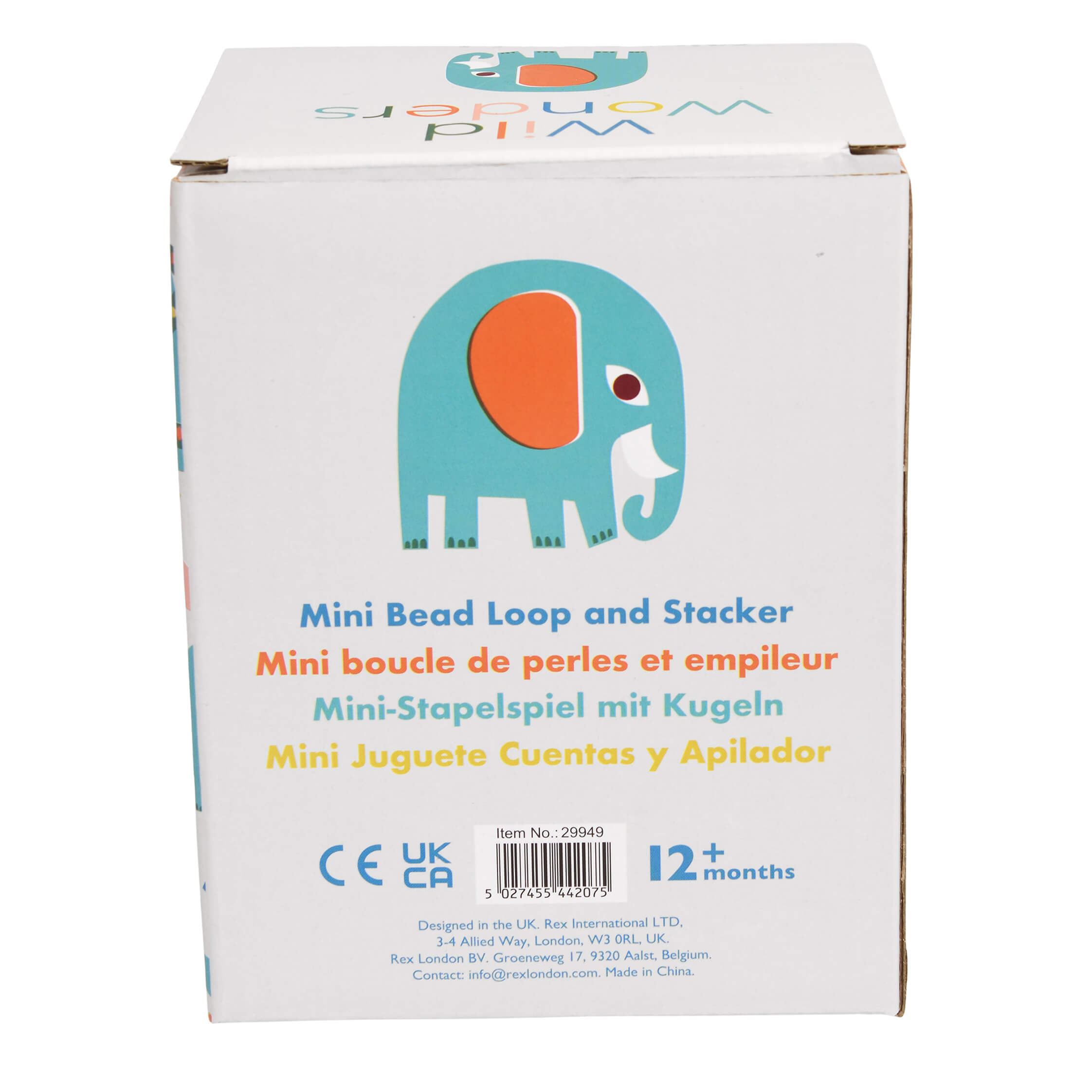 Mini Bead Loop and Stacker Toy Wild Wond