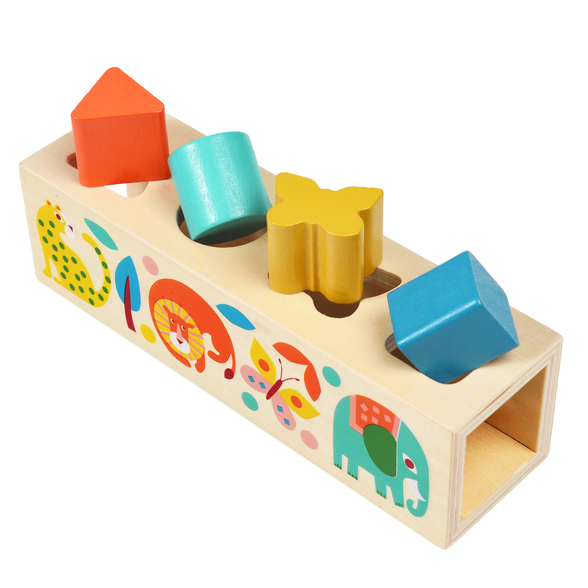 Rex London, Wooden Shape Sorter Wild Wonders