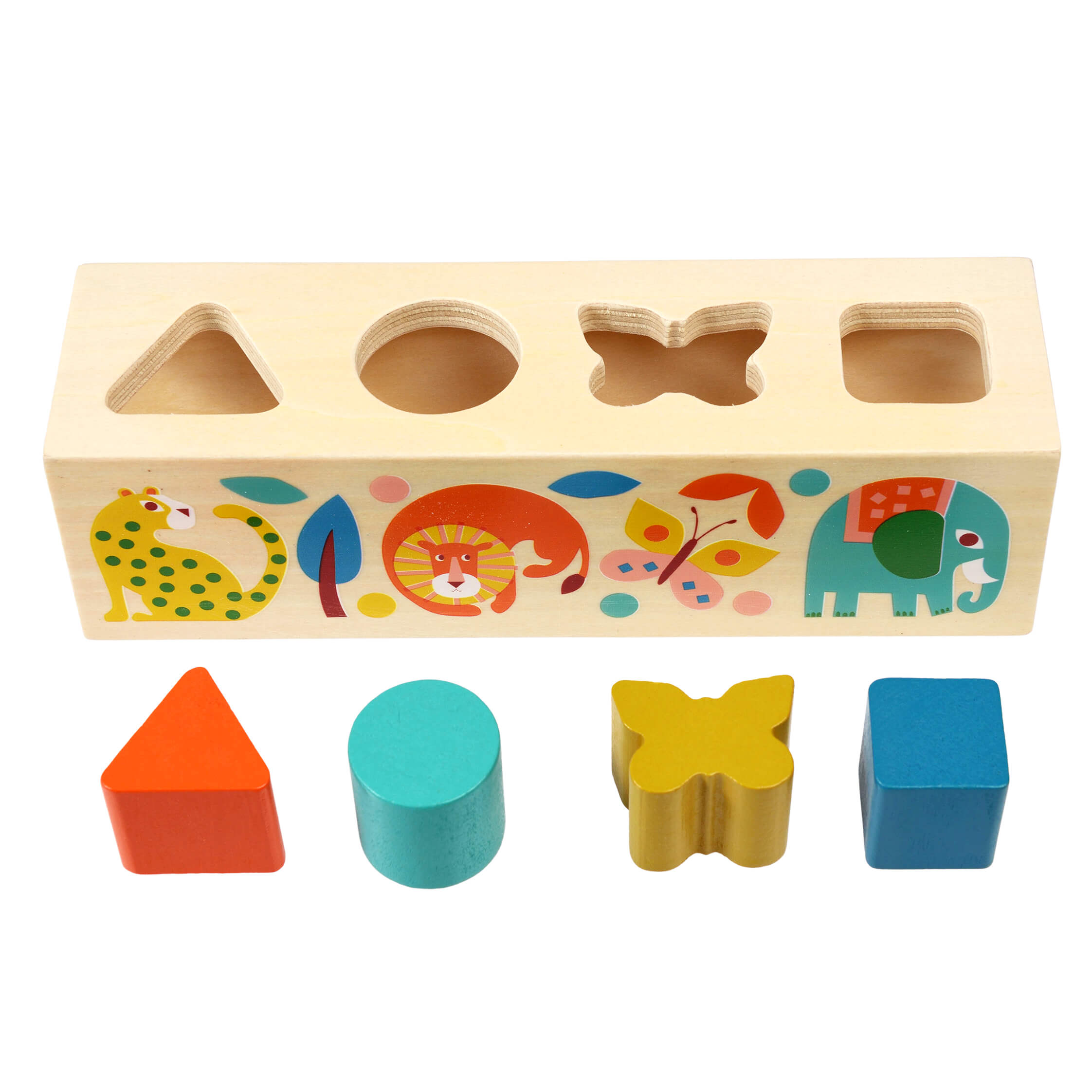 Rex London, Wooden Shape Sorter Wild Wonders