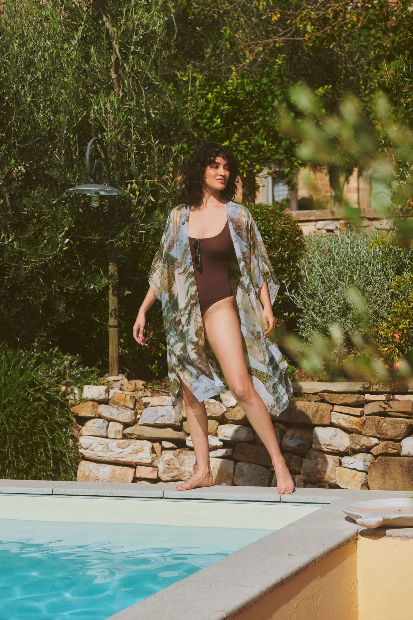 One Hundred Stars, River and Trees Natural Throwover