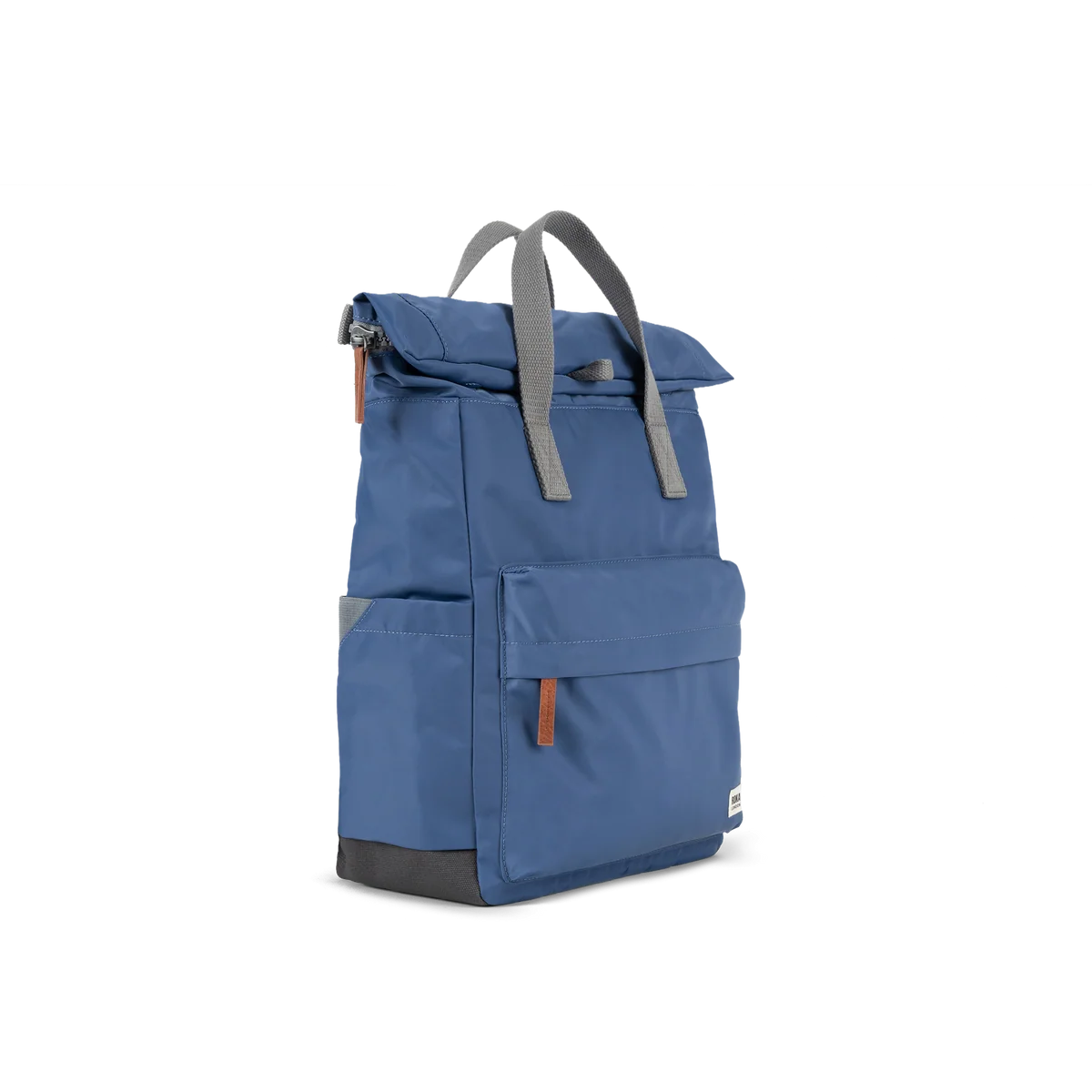 Roka, Canfield Roll Top Backpack in Burnt Blue