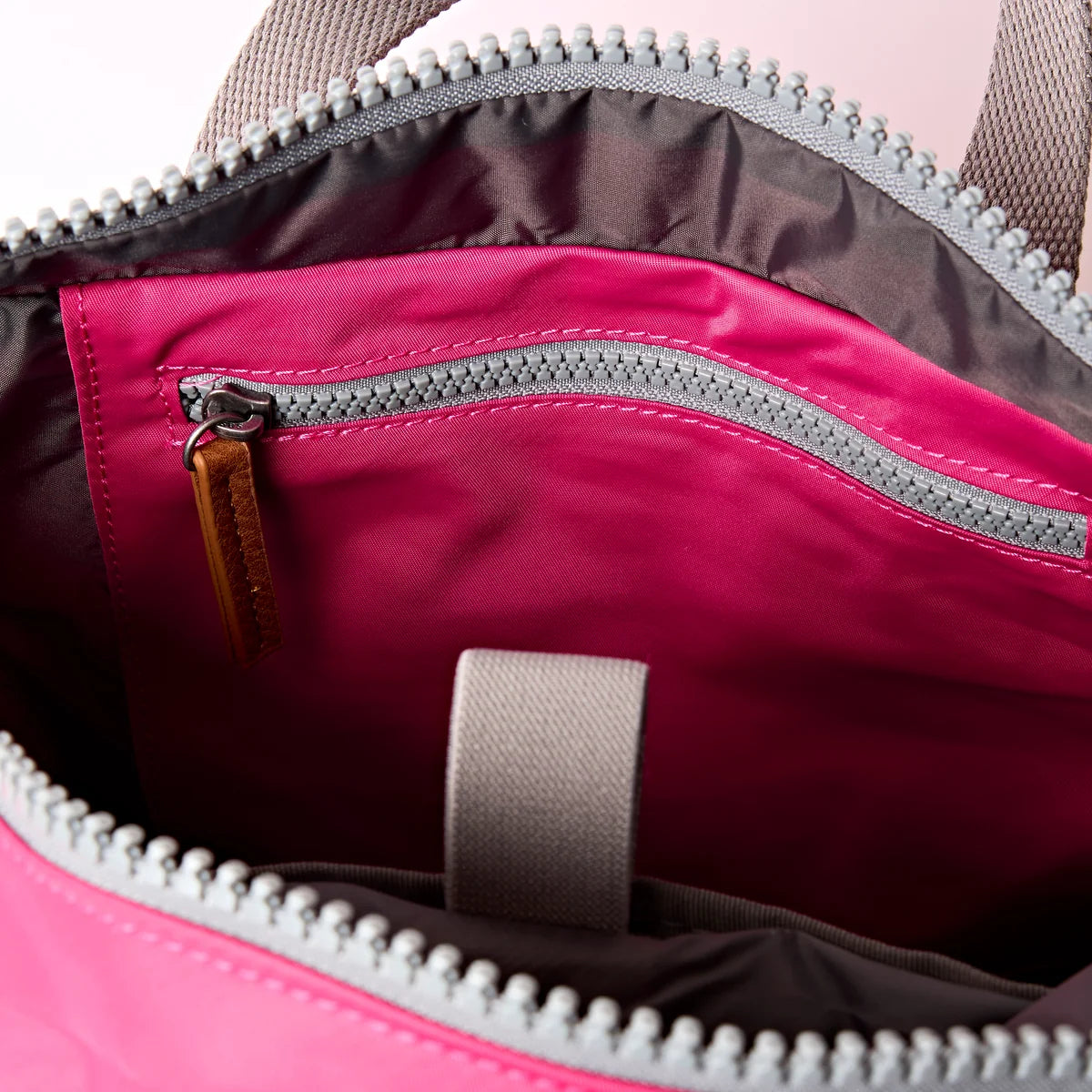 Roka, Canfield Roll Top Backpack in Granita Red