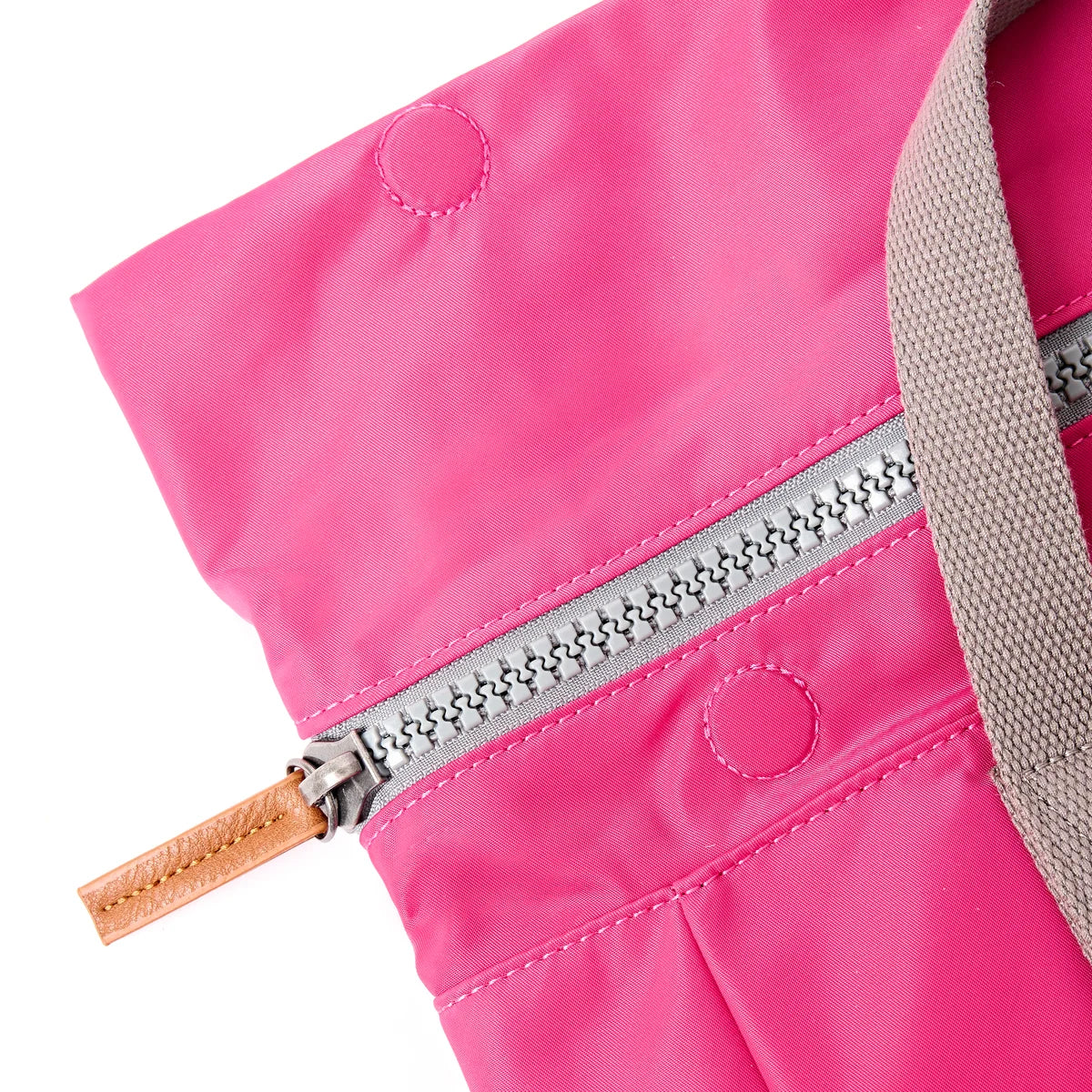 Roka, Canfield Roll Top Backpack in Granita Red
