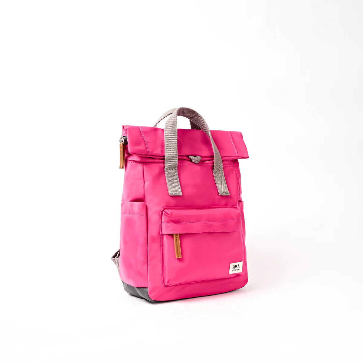Roka, Canfield Roll Top Backpack in Granita Red
