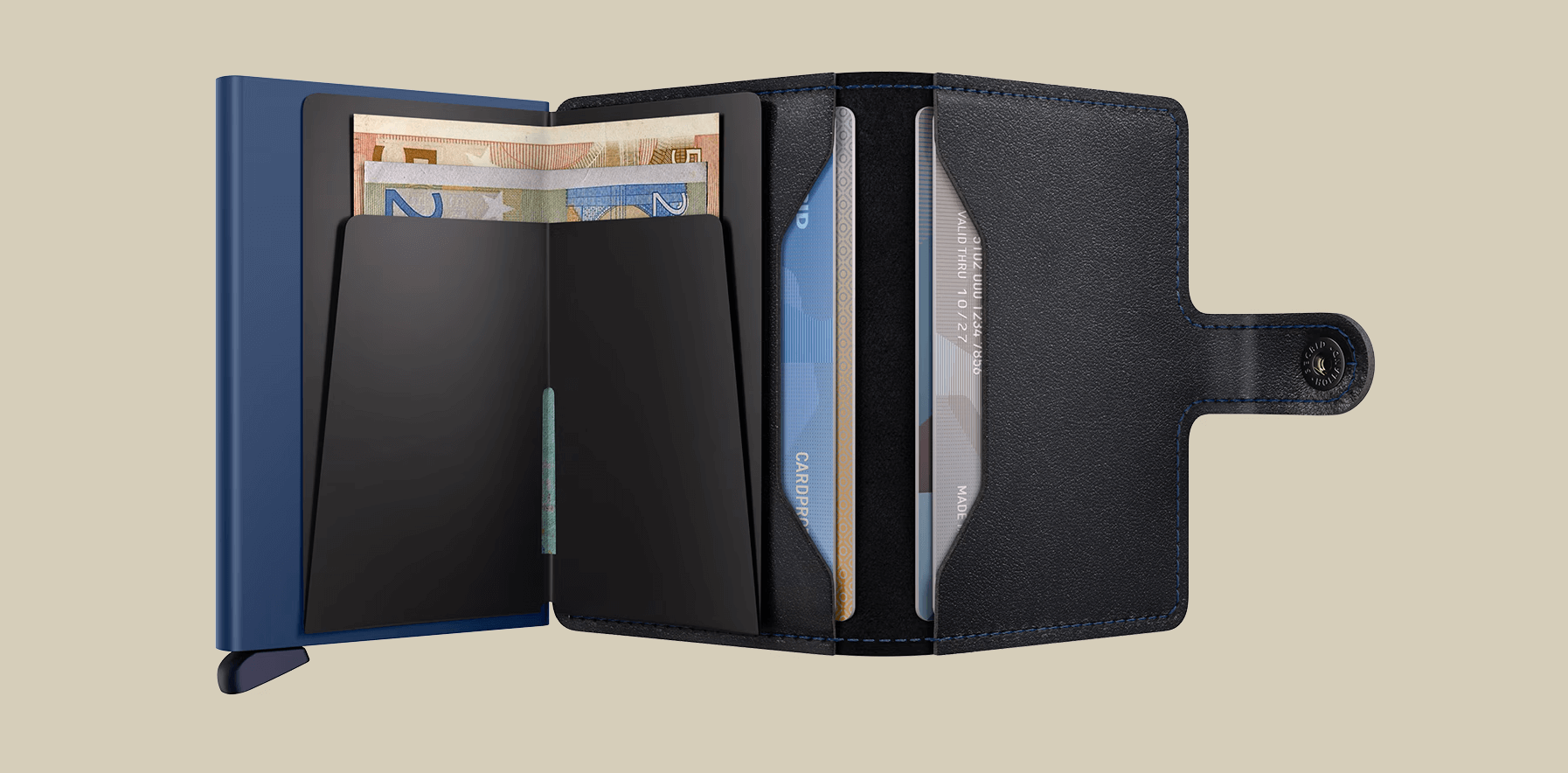 Secrid, Miniwallet Original Black Navy