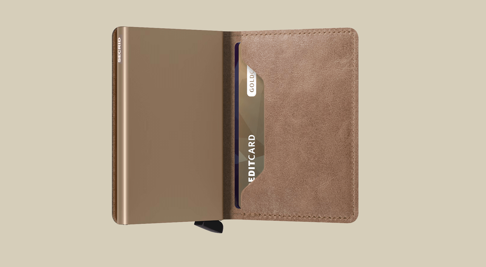 Secrid, Slim Wallet Vintage Taupe