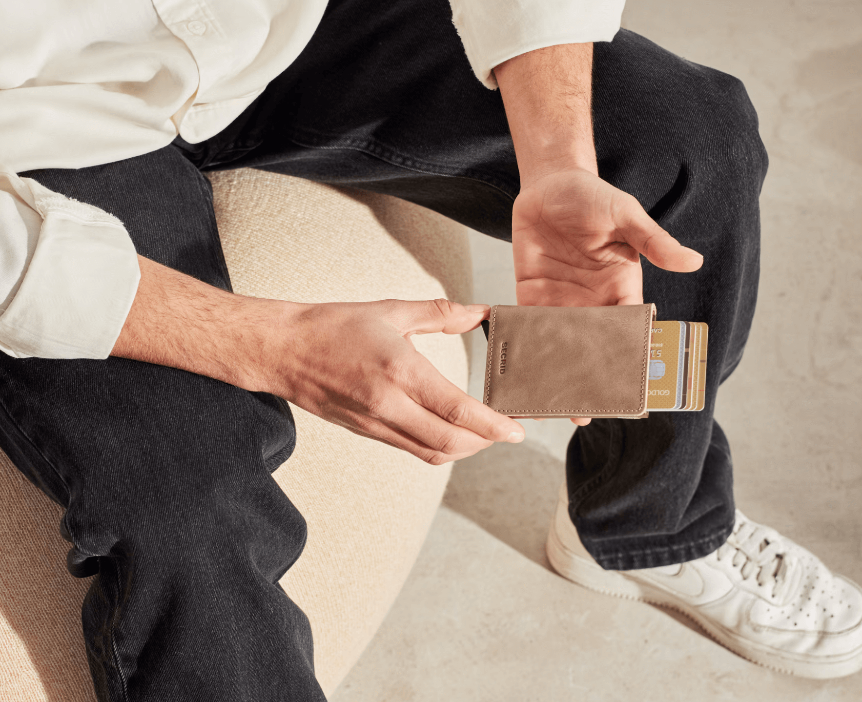 Secrid, Slim Wallet Vintage Taupe