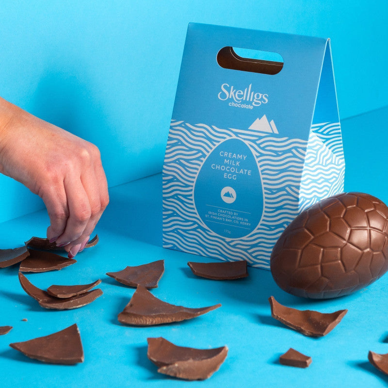 Skelligs Chocolate , Creamy Milk Chocolate Egg – 175g