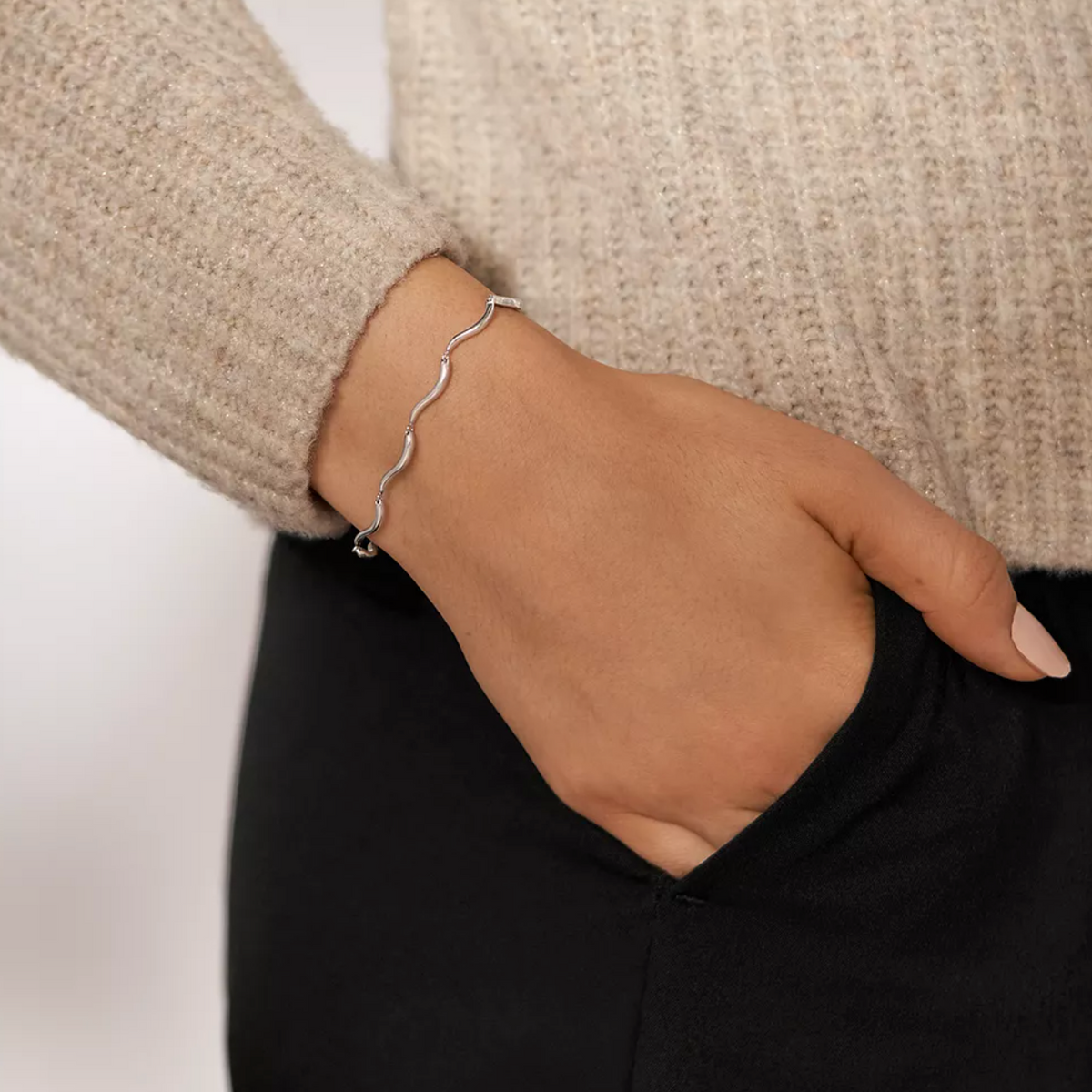 Skagen Bracelet Wavy Silver