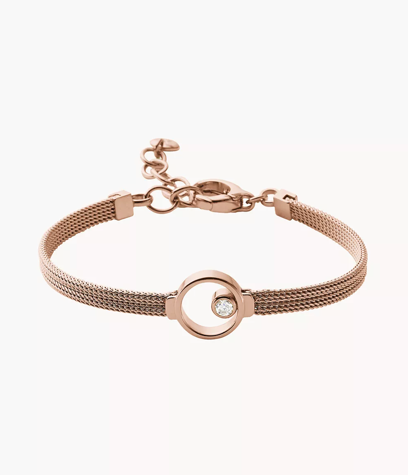 Skagen, Cubic Zirconia Rose Gold Bracelet