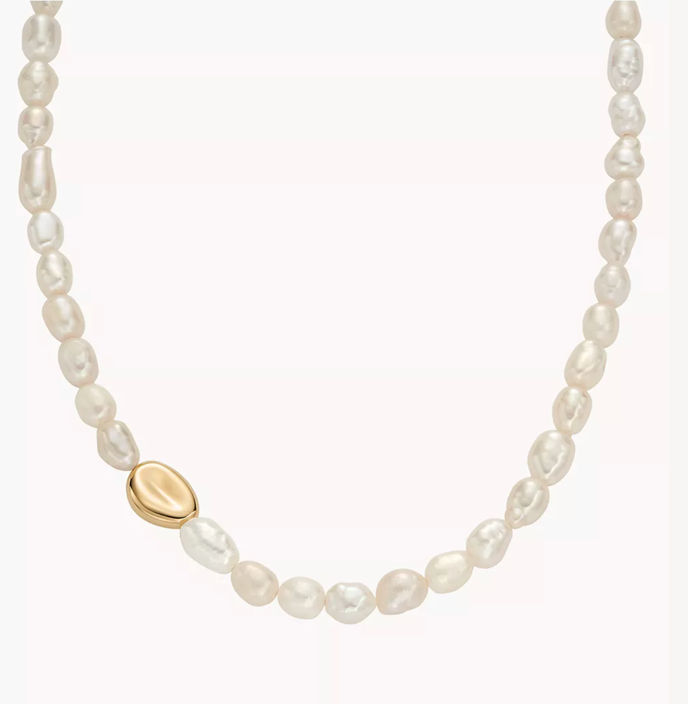 Skagen, Pearl Gold Necklace