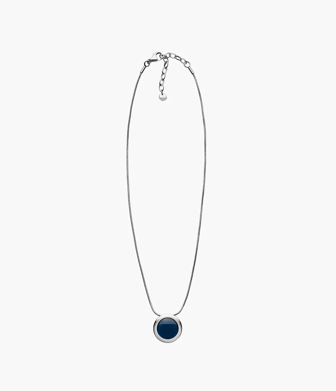 Skagen, Sea Glass Silver-Tone Pendant Necklace