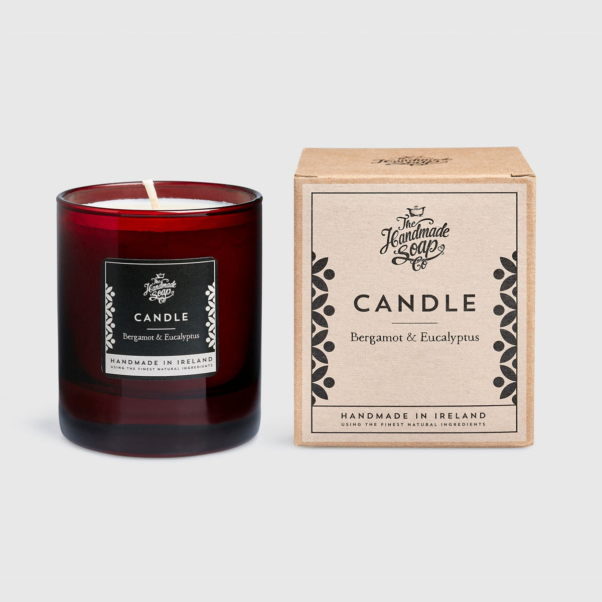 The Handmade Soap Company, Bergamot & Eucalyptus Candle