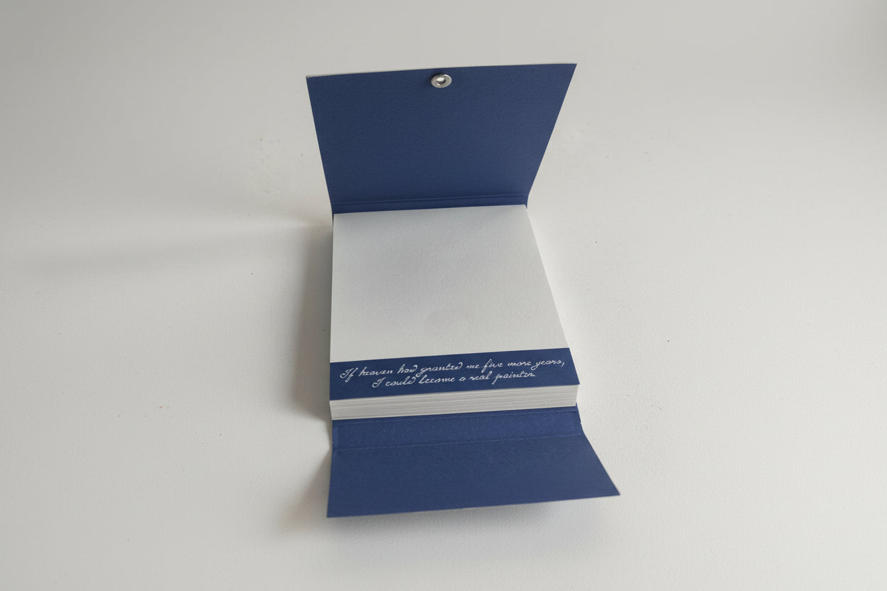 The Gifted Stationary, Hokusai Mini Notepad