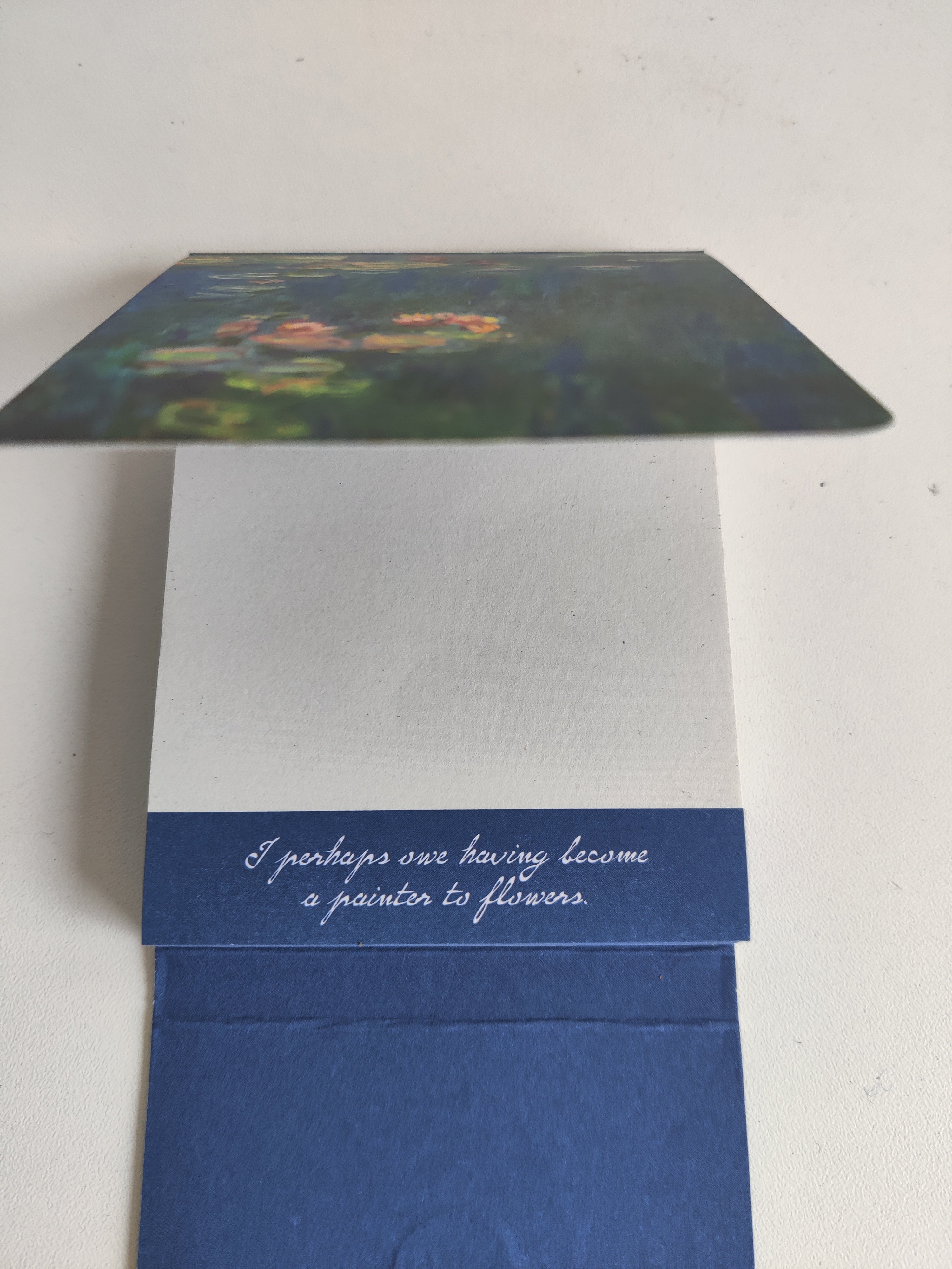 The Gifted Stationary, Monet Mini Notepad
