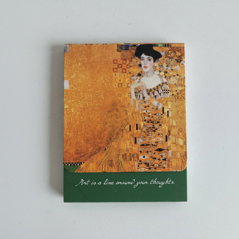 The Gifted Stationery, Klimt Mini Notepad