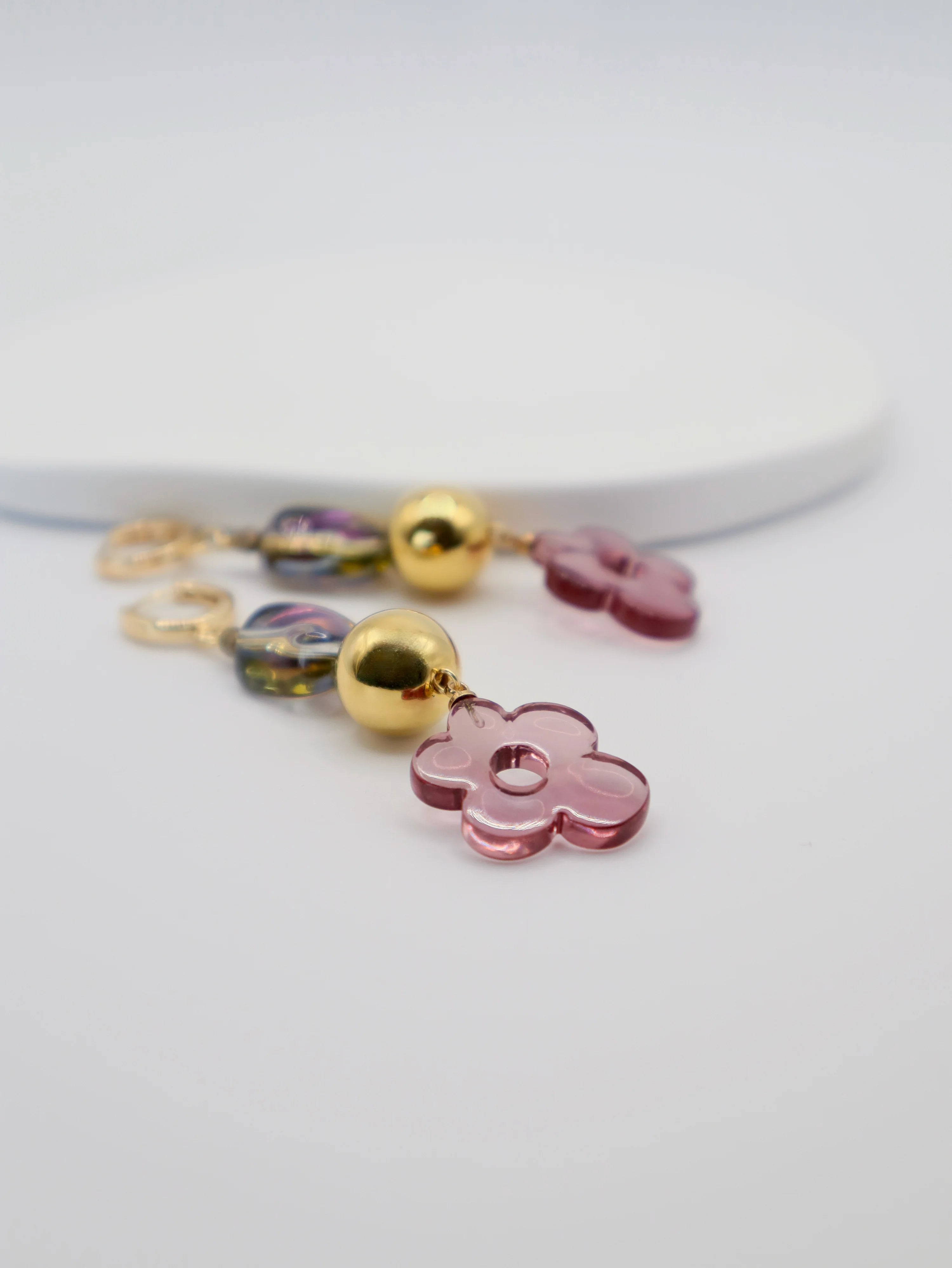 Vivien Walsh, Lexi Earrings Blush Pink 