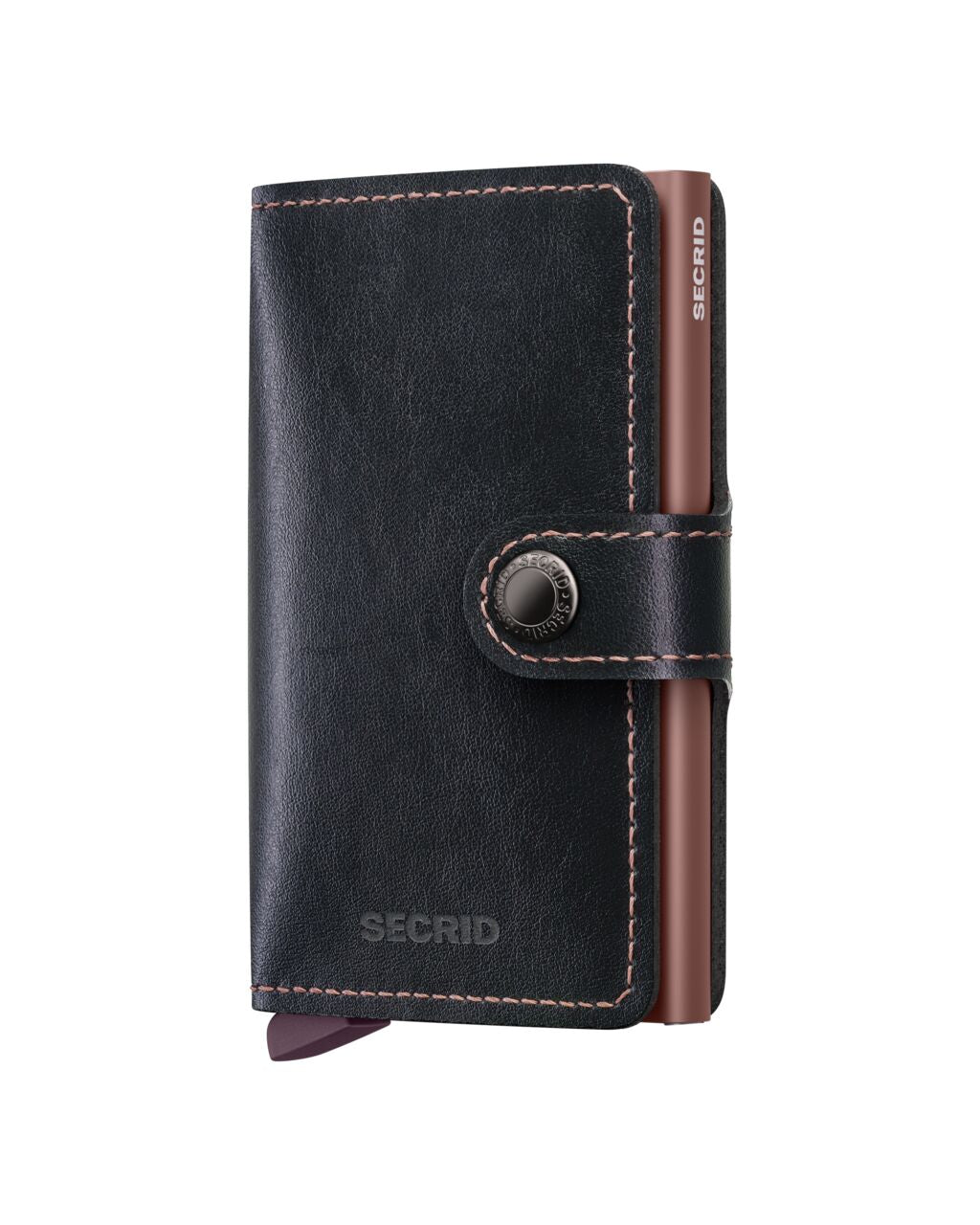 Secrid, Miniwallet MIRUM Plant-Based Black Rose Secrid