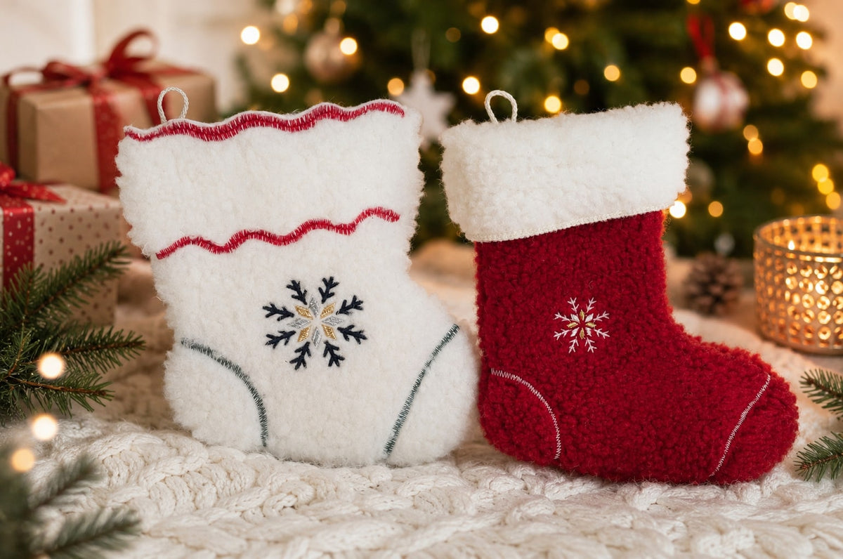 Yoko, Christmas Stockings Red