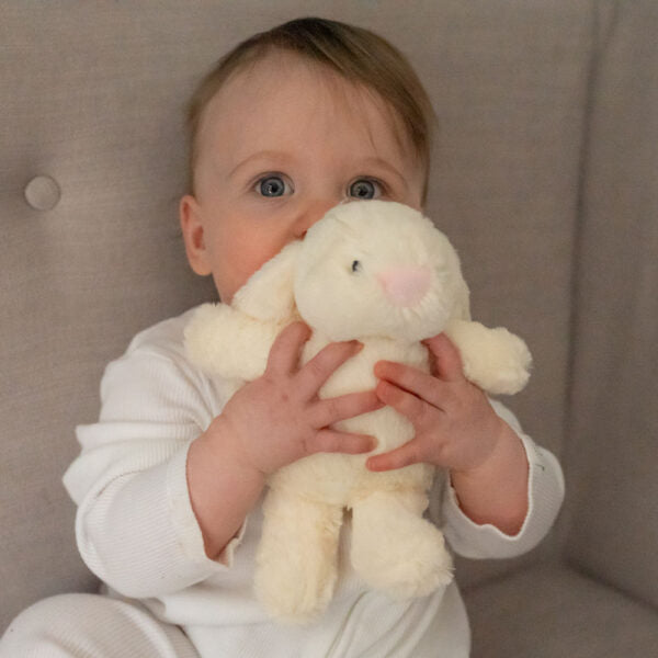Ziggle, Cream Bunny Plush Toy Quinlan's Gifts