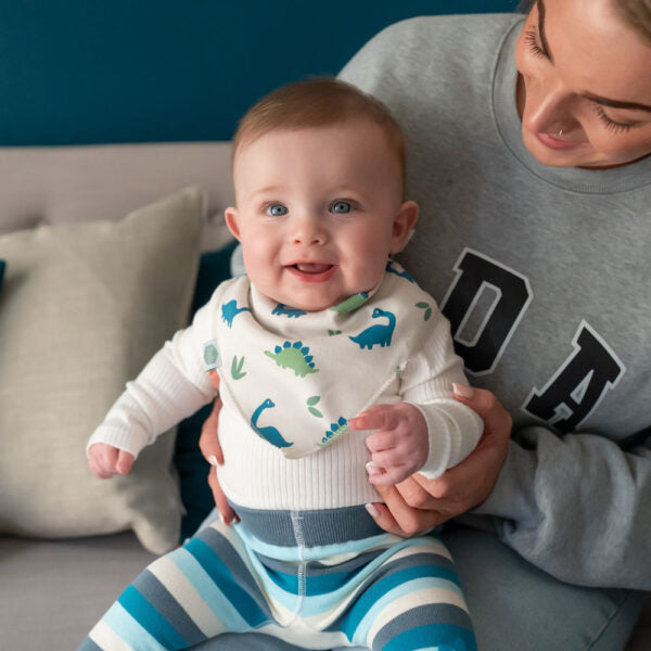 Ziggle, Dino Print Bib