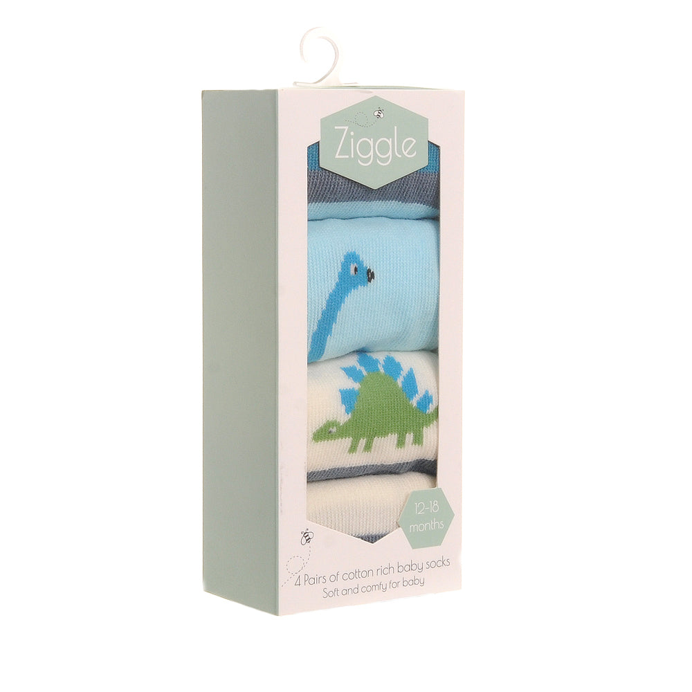 Ziggle, Dinosaur Boxed Sock Set