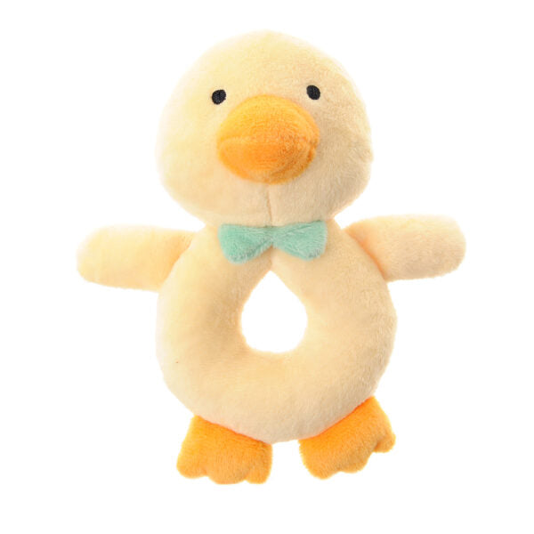 Ziggle, Duck Plush Baby Rattle