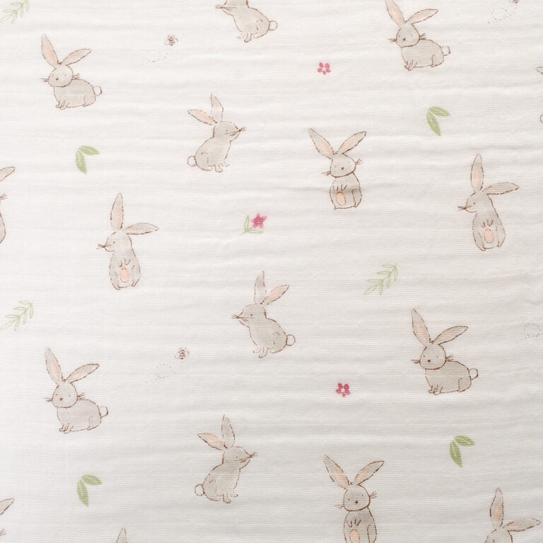 Ziggle, Gift set: Bib Rattle Washcloth Bunnies