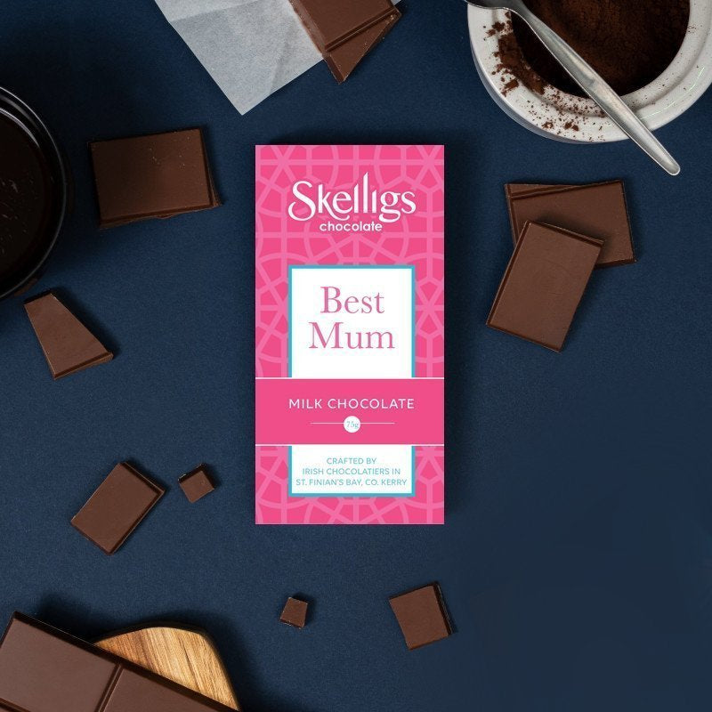 Skelligs Chocolate , Best Mum Bar - Milk Chocolate