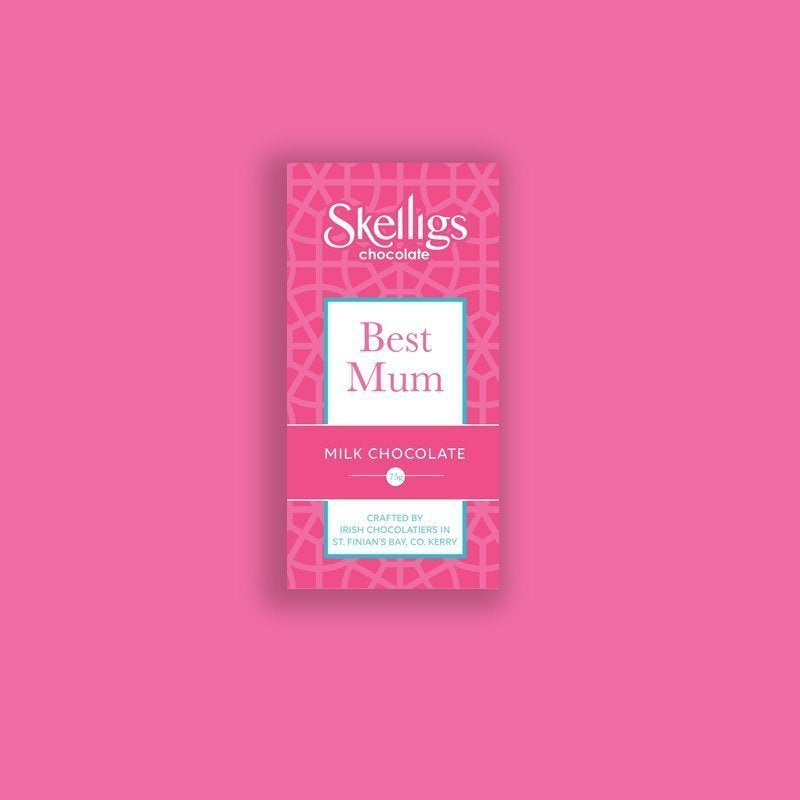 Skelligs Chocolate , Best Mum Bar - Milk Chocolate