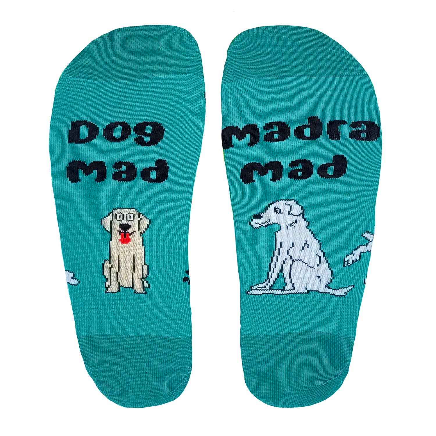 Irish Socksciety, Dog Mad /Madras mad (size 8-12)