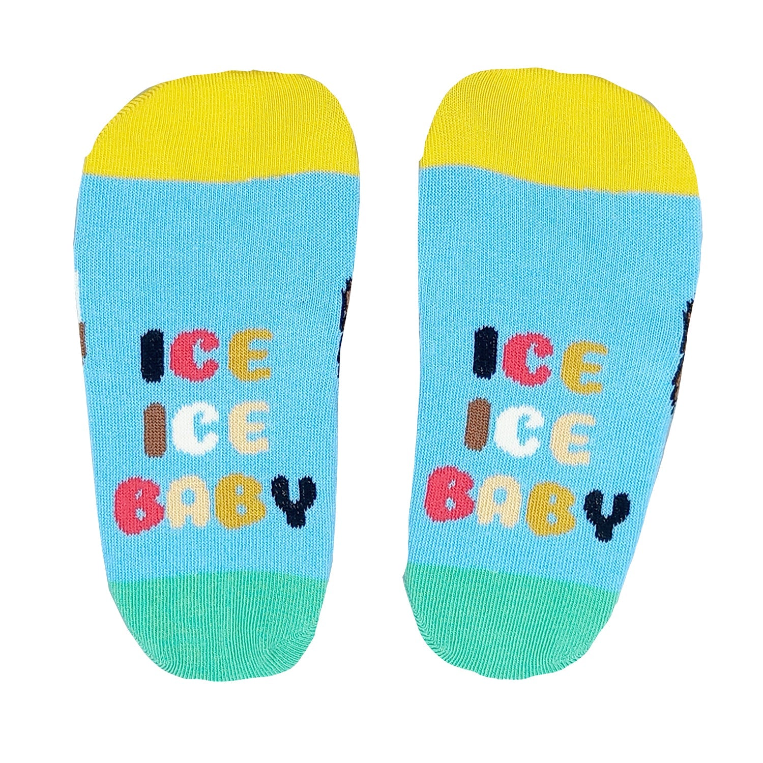 Irish Sock Society Kids, Ice Ice Baby Size (8.5-12)