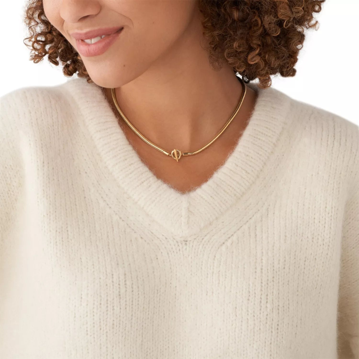 Kariana Gold-Tone Stainless Steel Chain Necklace
