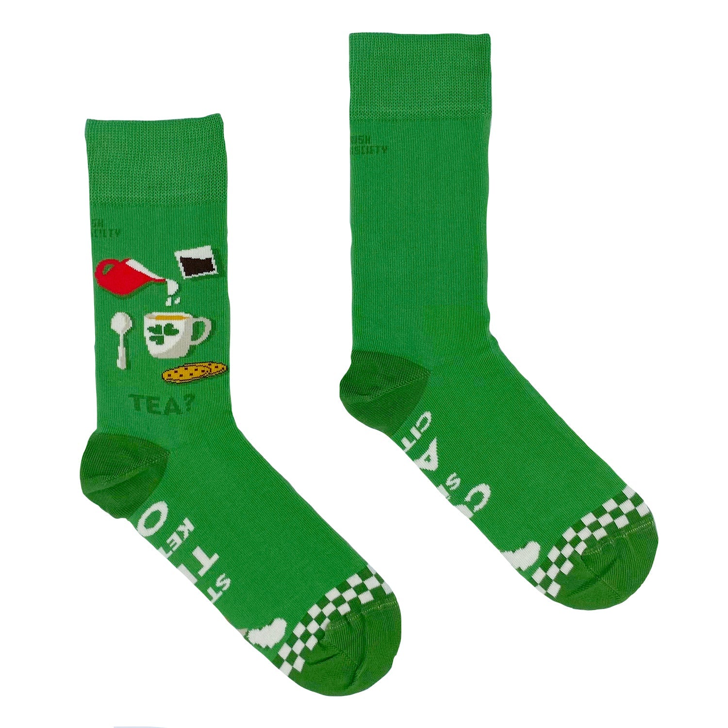 Irish Socksciety, Stick the Kettle on (size UK 8-12)