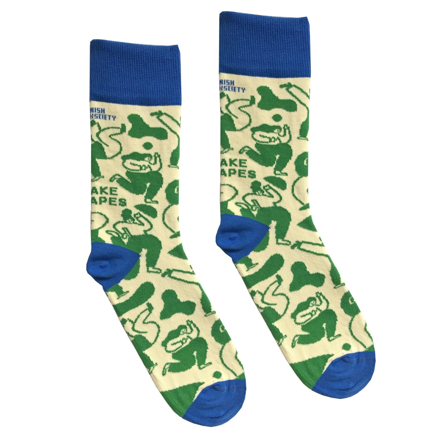 Make Shapes Fuchsia Green mens